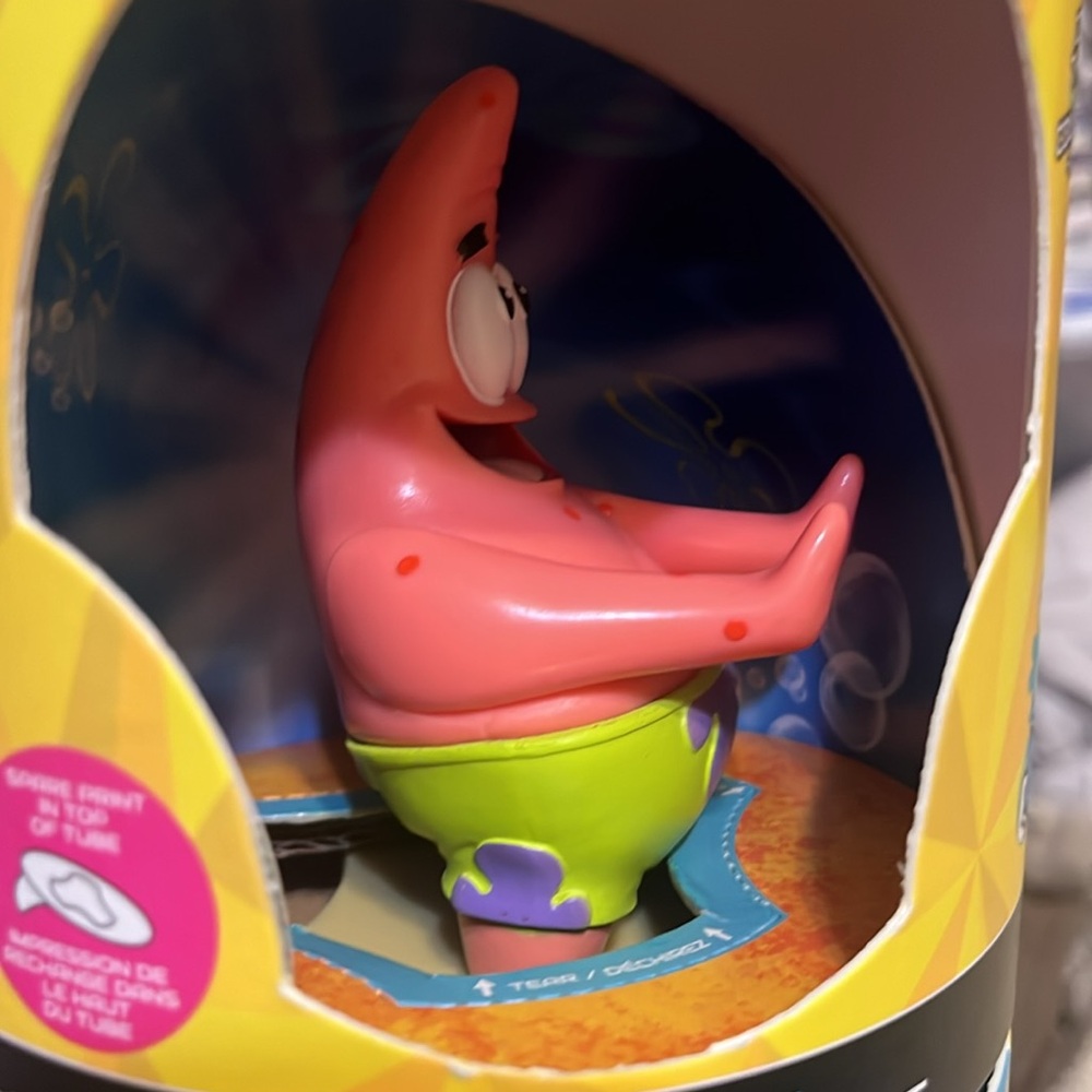 Spongebob Patrick holder doll & Posters NEW - Picture 10 of 14